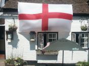 Flag of St. George at The Oak