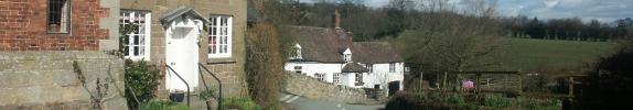 Looking from Cardington towards The Royal Oak